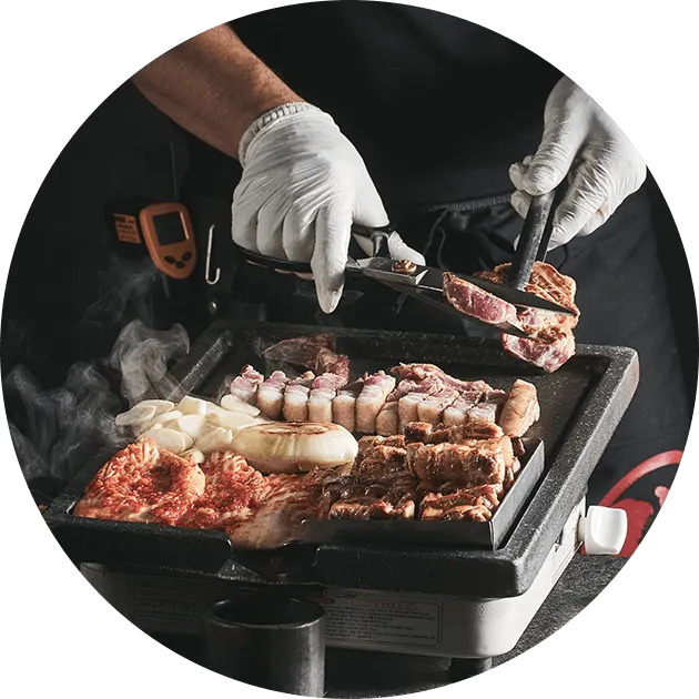 Roast chef’s custom cutting Passionate about Hanam BBQ Rimbayu 2