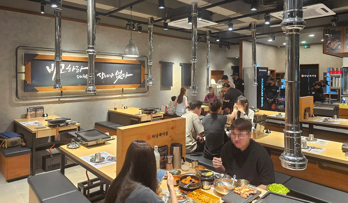 Hanam BBQ Rimbayu - Friendly service