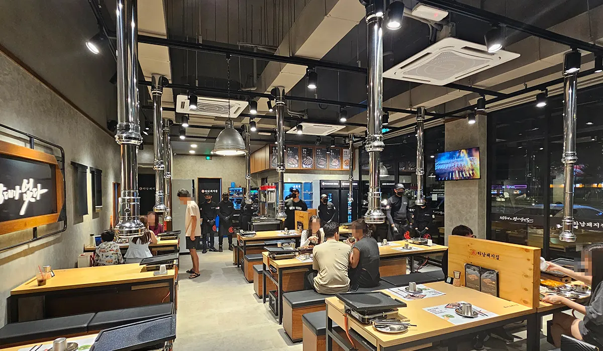 Hanam BBQ Rimbayu - Friendly service