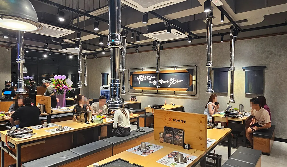 Hanam BBQ Rimbayu - Friendly service
